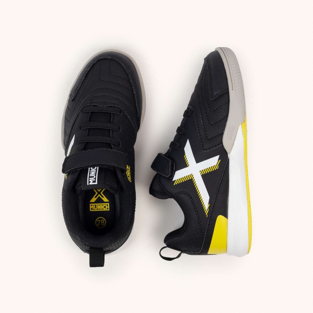 MUNICH RONDITO KID ELASTIC LACES 13 - NEGRO