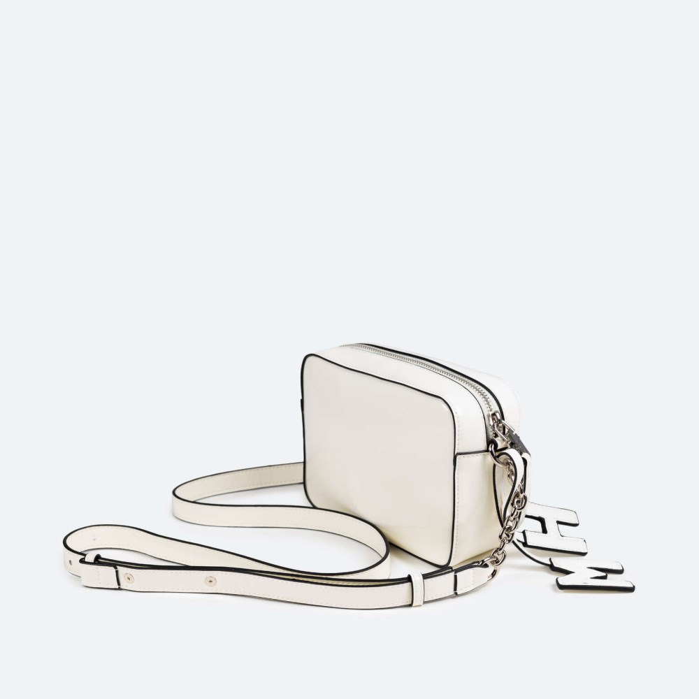 MH CROSSBODY CAMERA C/WHITE - BLANCO