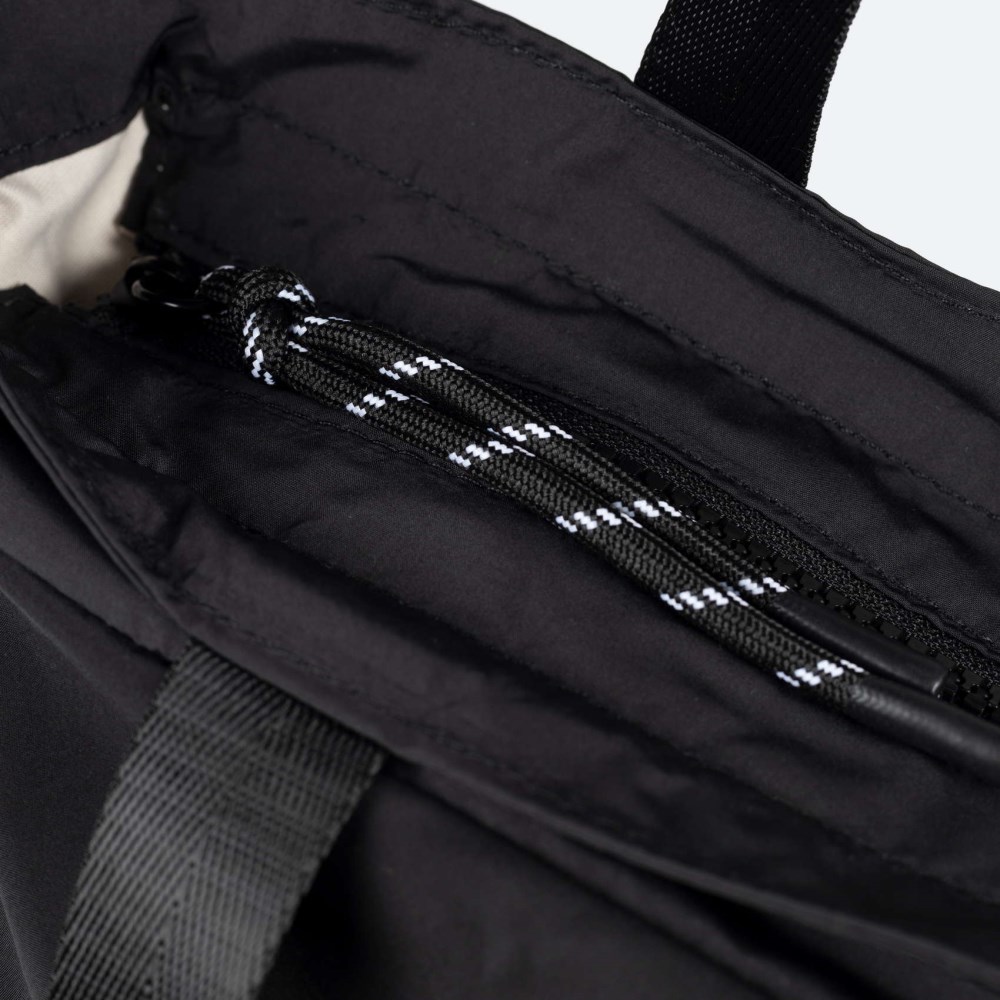 SHALLOW TOTE BACKPACK C/BLACK - NEGRO