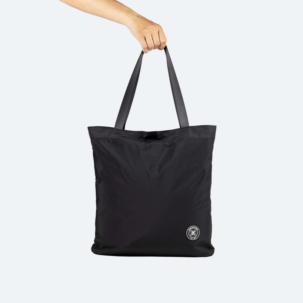SHALLOW TOTE BACKPACK C/BLACK - NEGRO