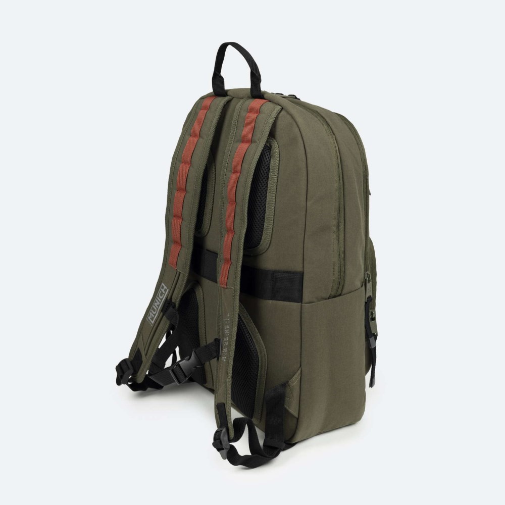 TECA RECYCLED BACKPACK DOUBLE C/KHAKI - CAQUI