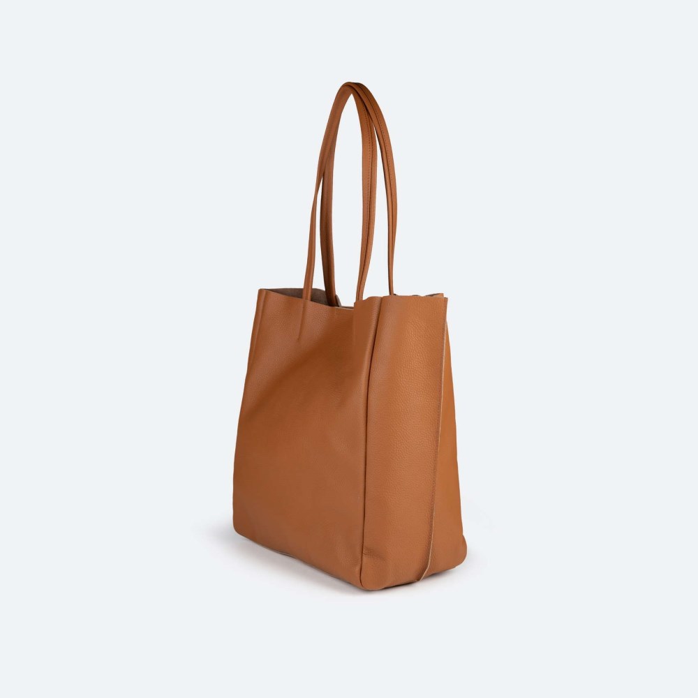 LOFT WOMAN SHOPPER ALMOND - MARRÓN