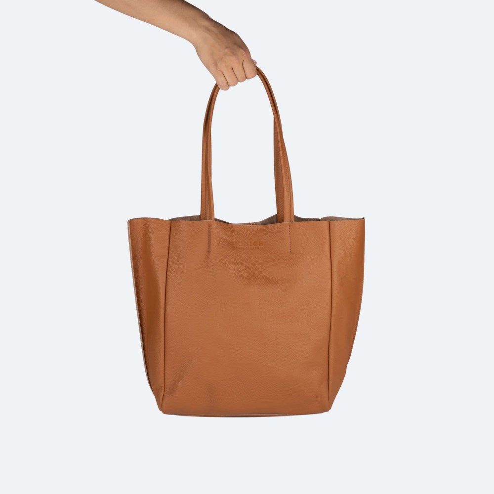 LOFT WOMAN SHOPPER ALMOND - MARRÓN