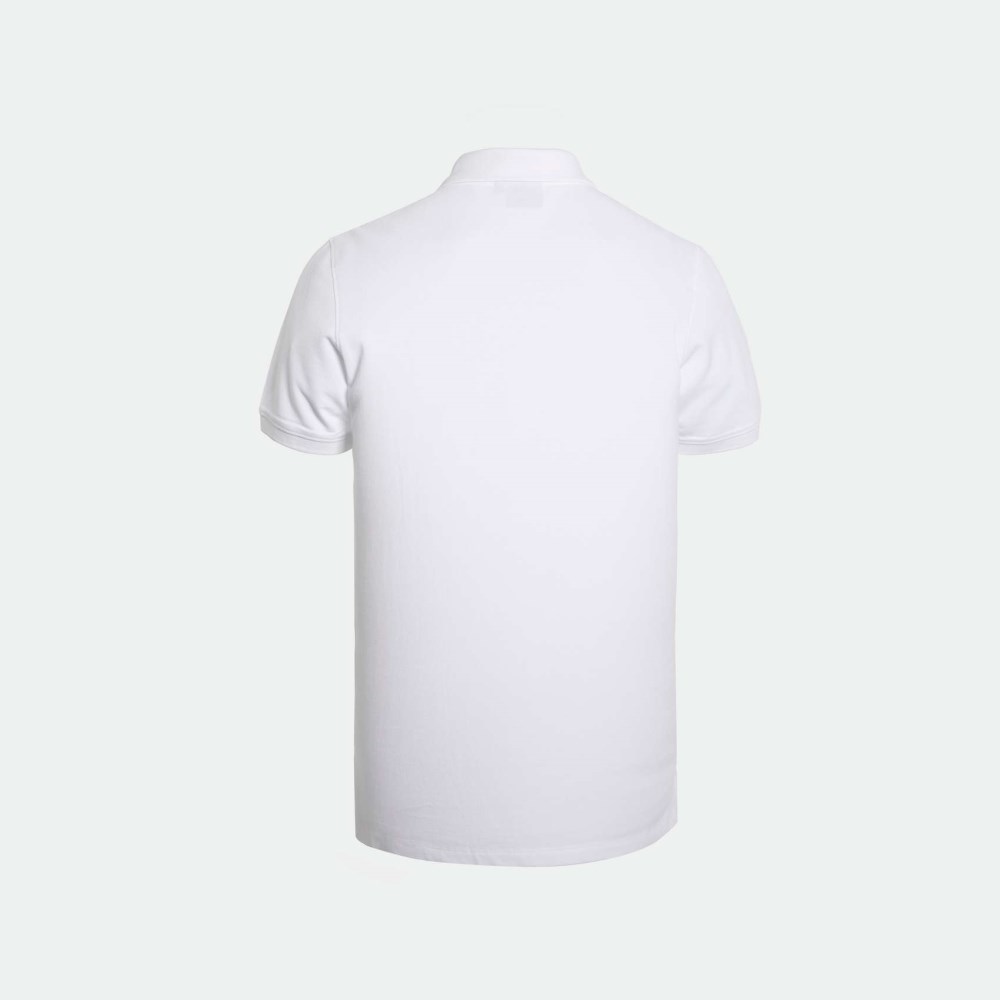 Polo MUNICH de algodón blanco - BLANCO