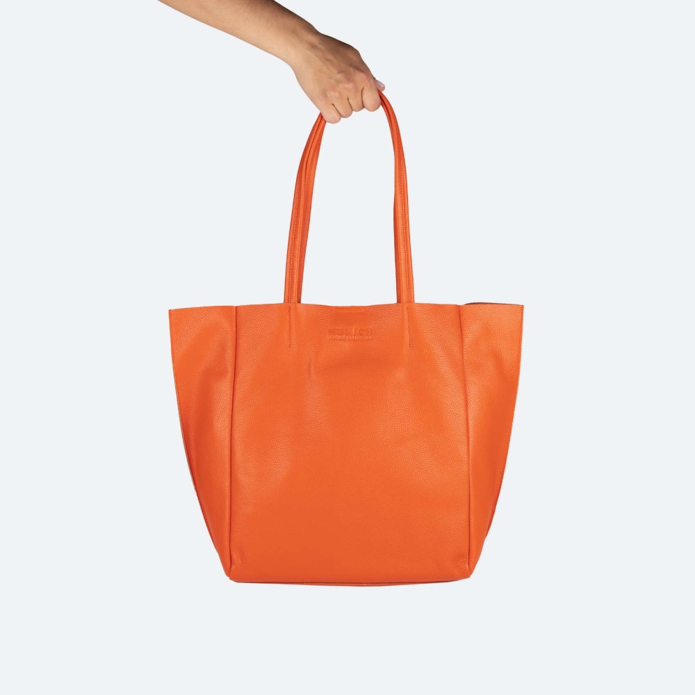LOFT WOMAN SHOPPER MANDARIN - NARANJA