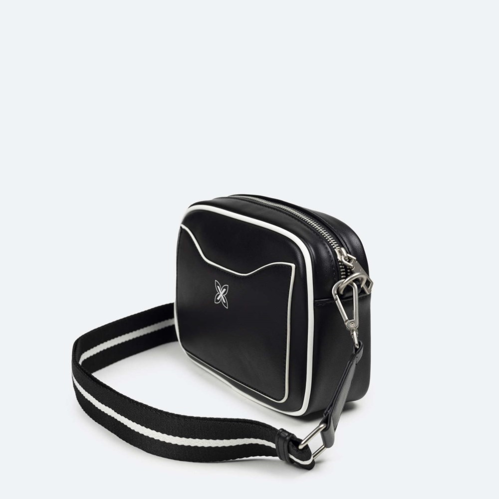 COURT CROSSBODY CAMERA C/BLACK - NEGRO