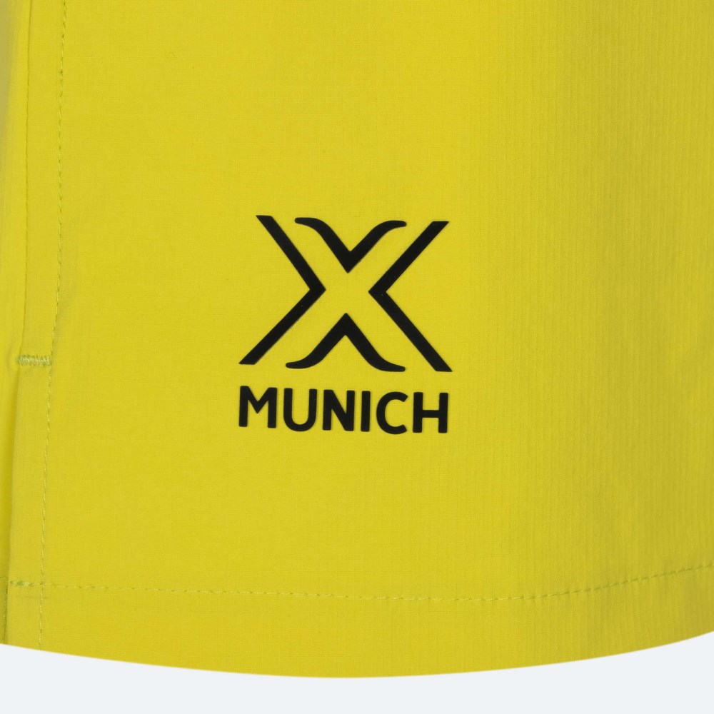 Pantalón corto MUNICH deporte Series de poliéster-elsatano lima - AMARILLO