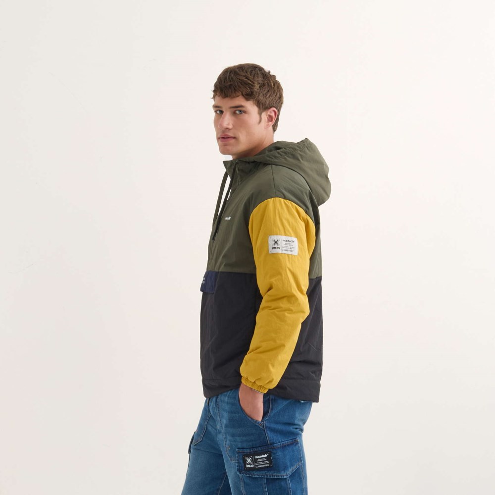 Cover MUNICH streetwear hombre de poliéster multicolor - MARRÓN