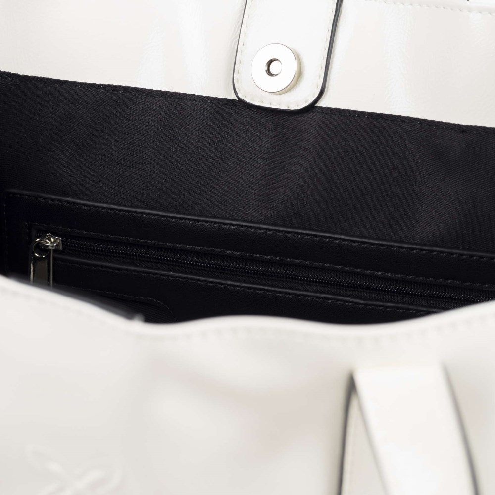 MH SHOPPER SS25 C/WHITE - BLANCO