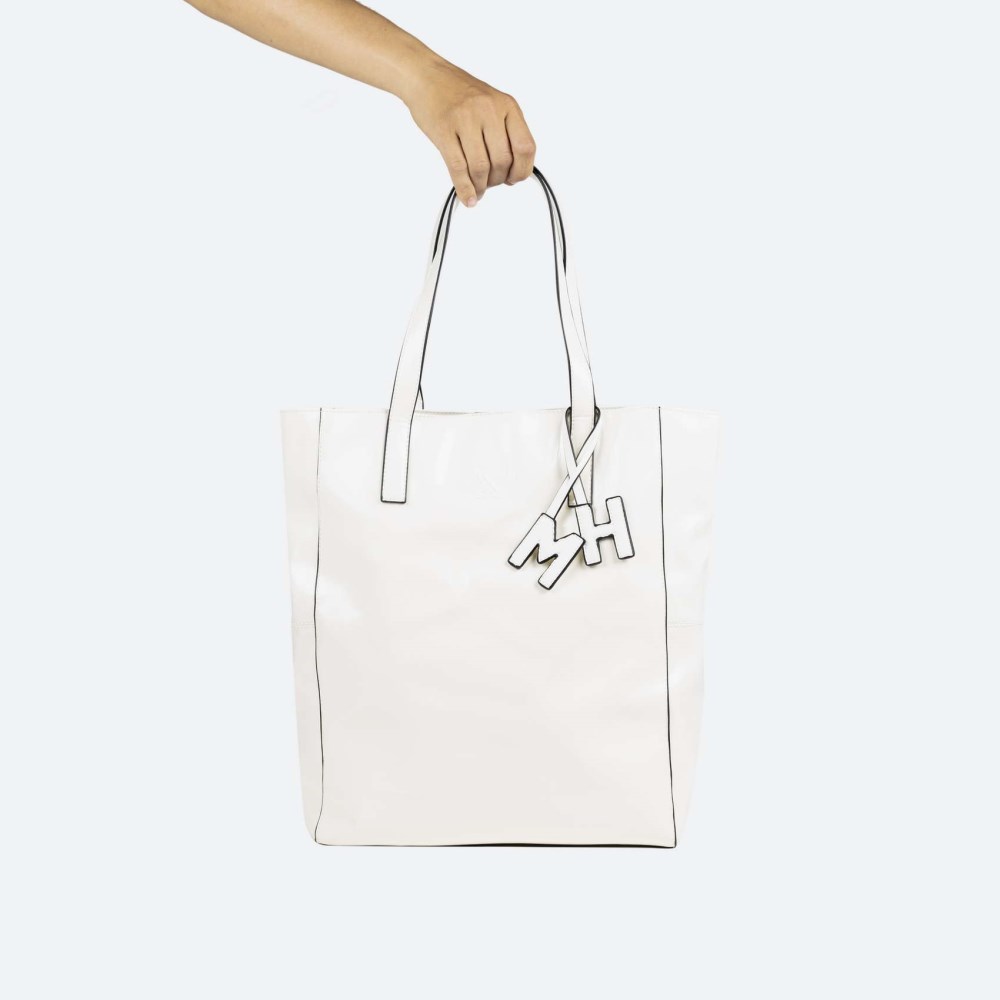 MH SHOPPER SS25 C/WHITE - BLANCO