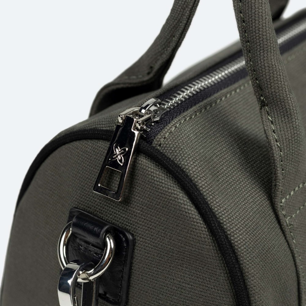 CALA CROSSBODY BARREL C/KHAKI + FUCSIA - CAQUI