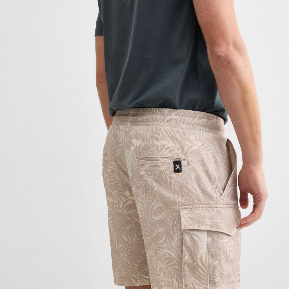 Bermuda MUNICH Tropic lifestyle de algodón-elastano camel - CAMEL