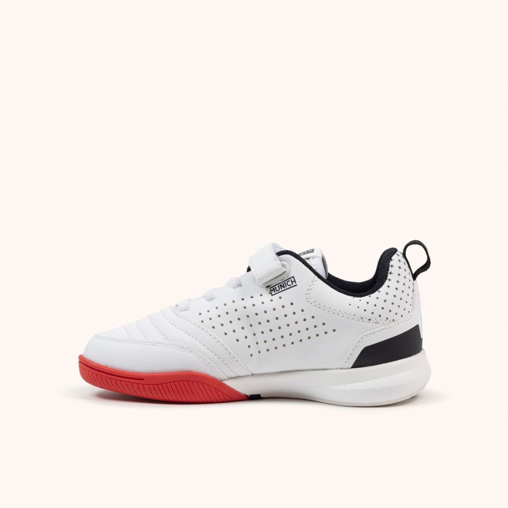 MUNICH RONDITO KID ELASTIC LACES 11 - BLANCO