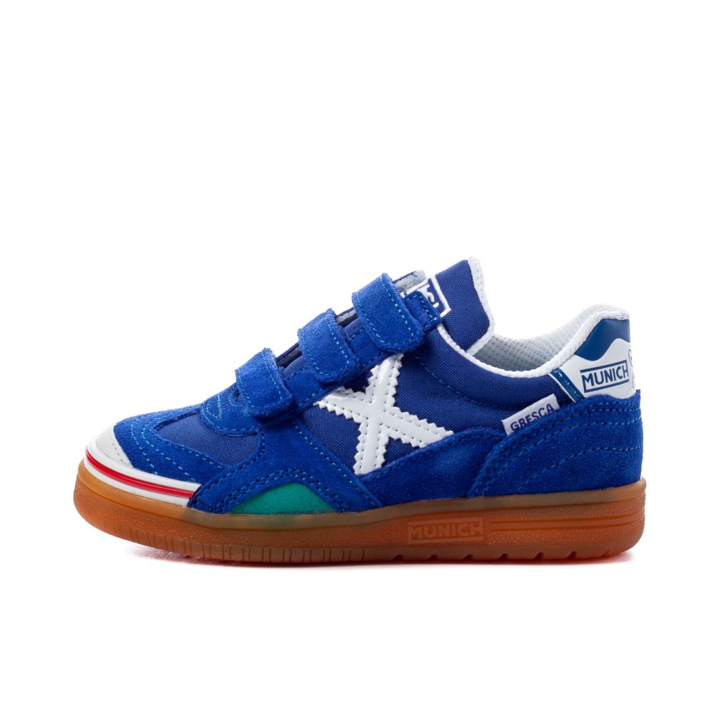 GRESCA KID VELCRO® 605 - AZUL