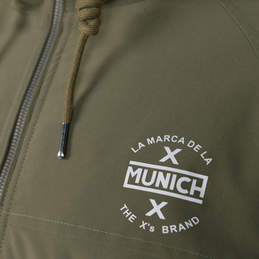 Chaqueta MUNICH lift casual de polyester khaki - 