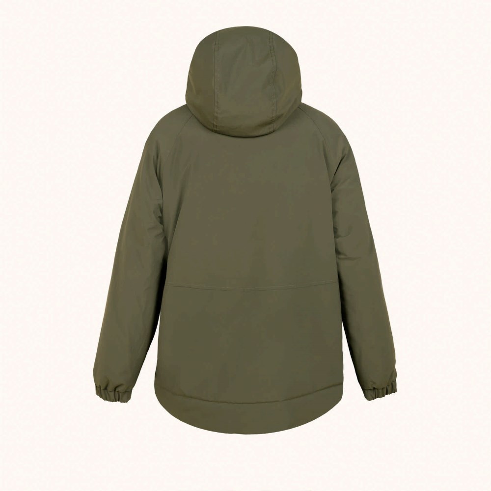 Chaqueta MUNICH lift casual de polyester khaki - 