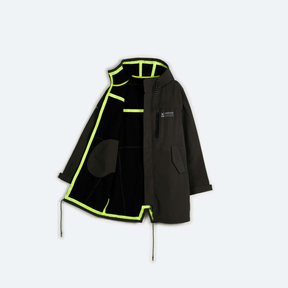 Parka MUNICH rain lifestyle de poliéster caqui - https:\/\/www.munichsports.com\/cdnassets\/etiquetas\/green.jpg