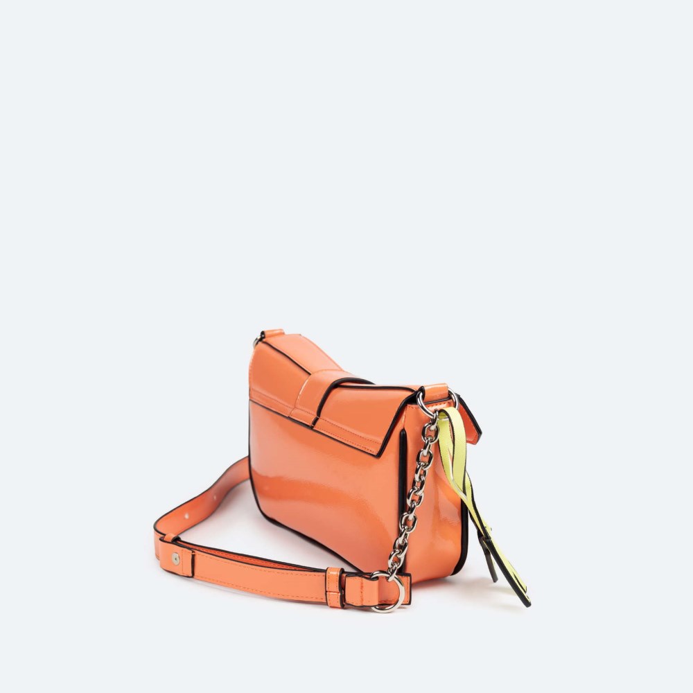 MH CROSSBODY BAGUETTE C/ORANGE - NARANJA