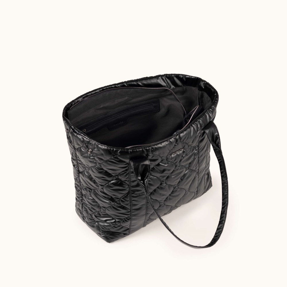 COVER FW25 SHOPPER C/BLACK - NEGRO