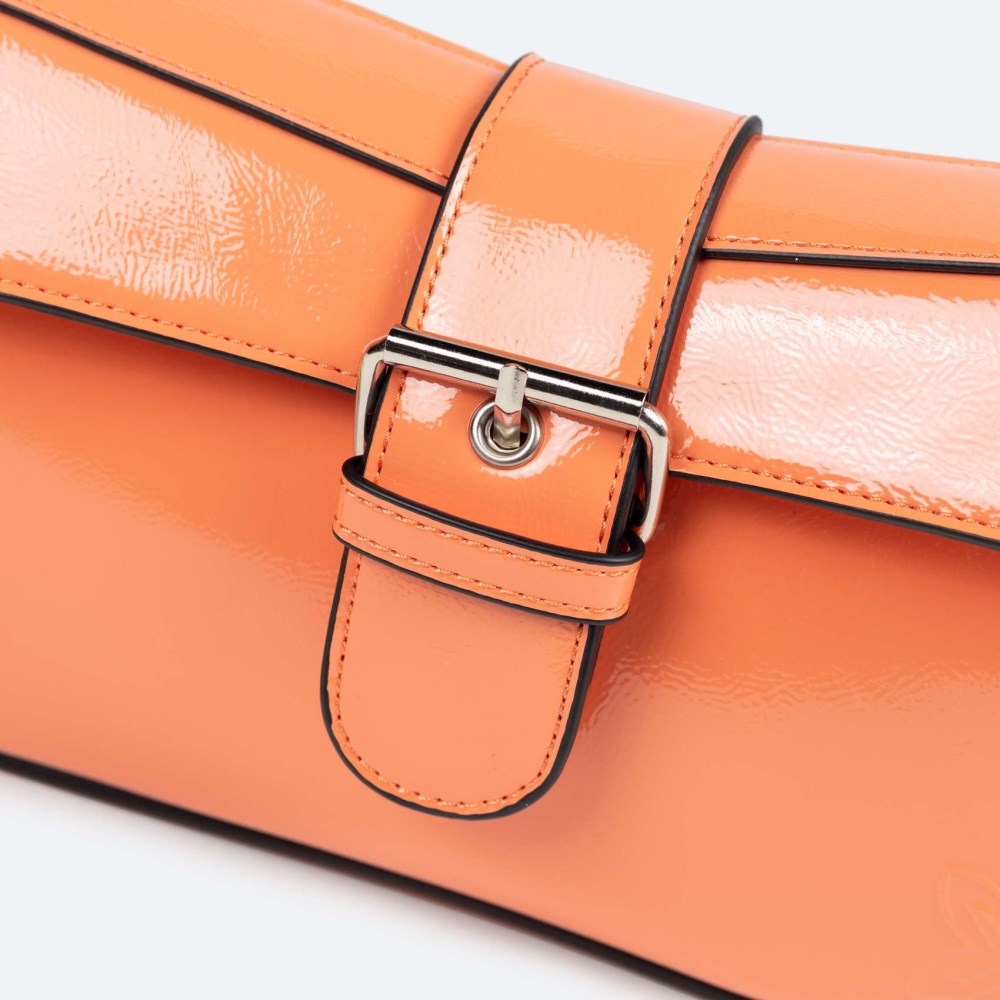 MH CROSSBODY BAGUETTE C/ORANGE - NARANJA