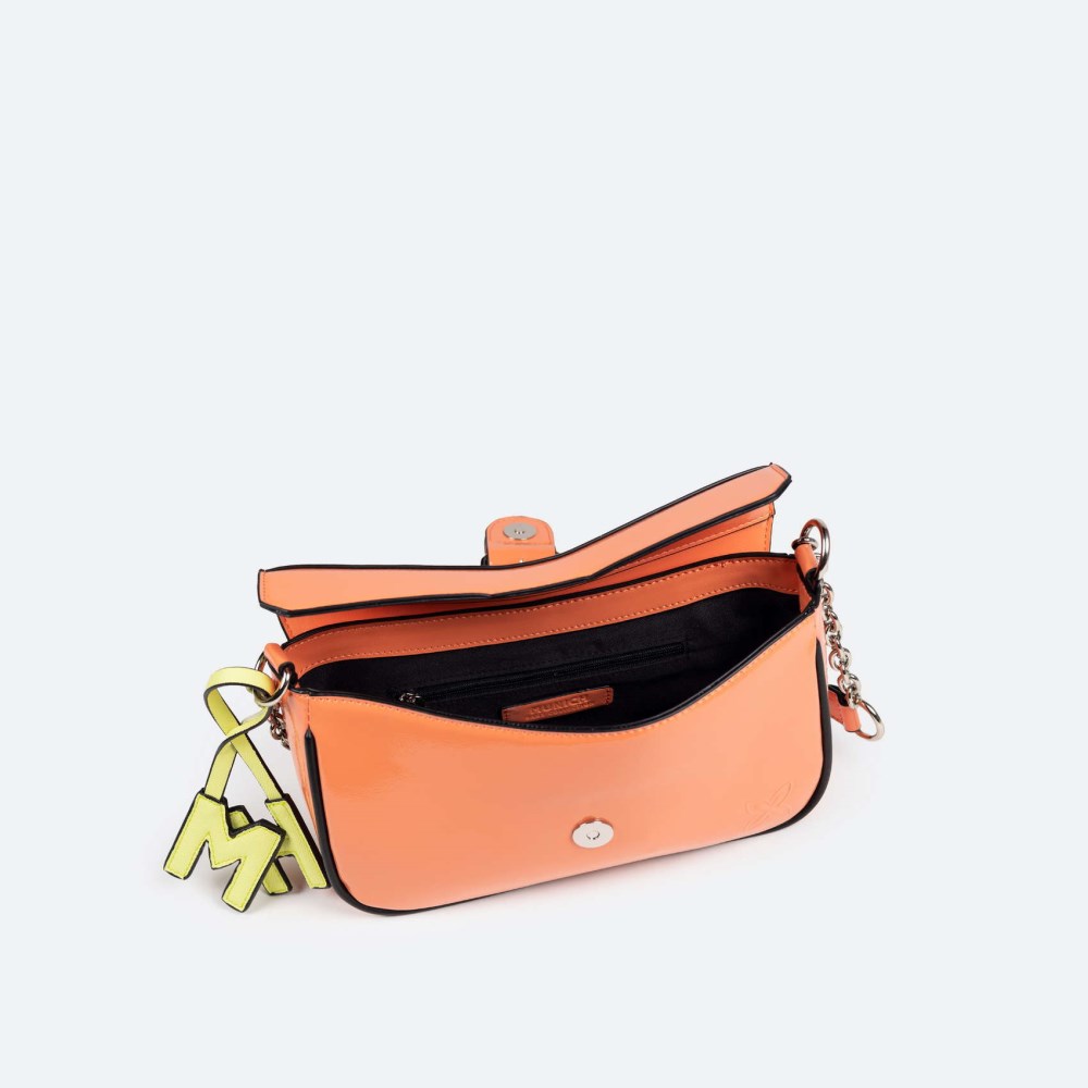 MH CROSSBODY BAGUETTE C/ORANGE - NARANJA